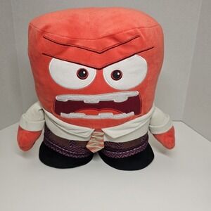 Disney Inside Out 2 Emotion Anger Soft Free Standing Plush Red Large